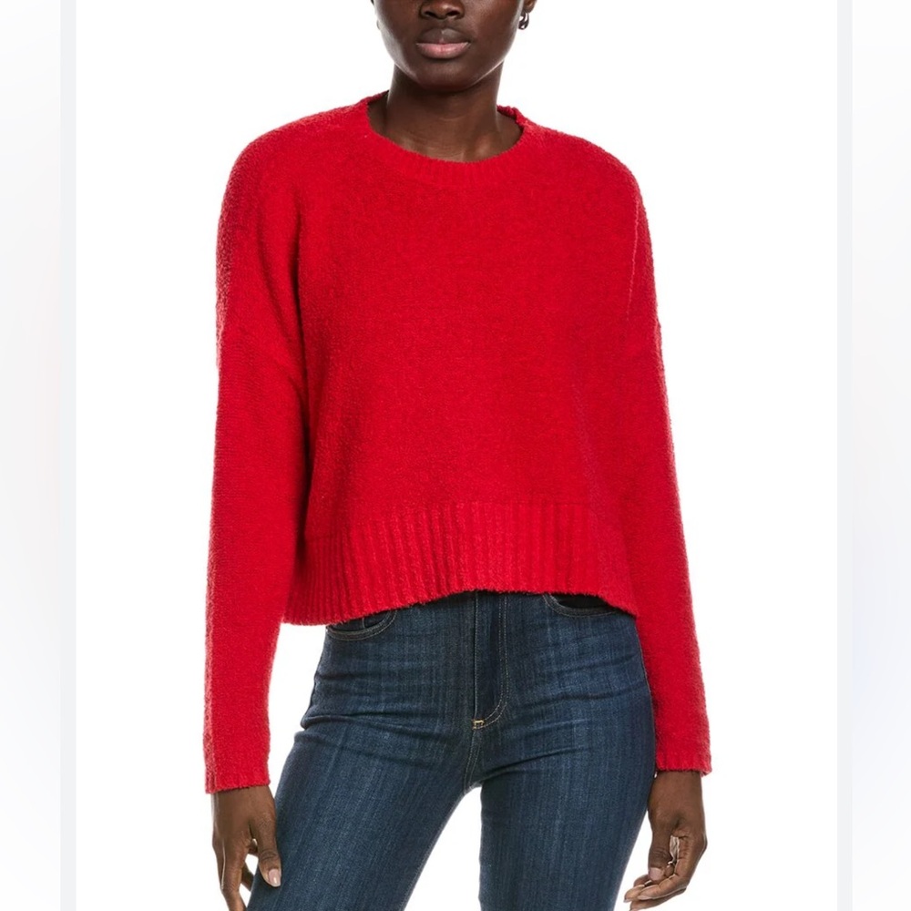 Eileen Fisher Terry Loop Cashmere Blend Sweater